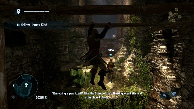 Follow Kidd - 03 - The Sages Buried Secret | Sequence 4 - Sequence 4 - Assassins Creed IV: Black Flag Game Guide & Walkthrough