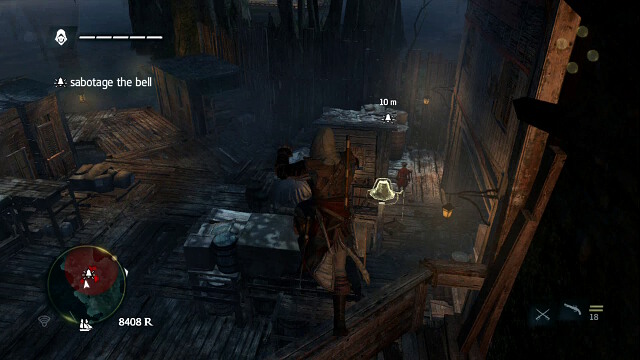 Deactivate the alarm bell - 03 - The Siege of Charles-Towne | Sequence 6 - Sequence 6 - Assassins Creed IV: Black Flag Game Guide & Walkthrough