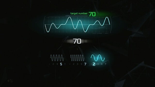 In this minigame, you will have to choose numbers in such a way, so as the final result is 70, if each successive number is multiplied by the previous one - Abstergo Entertainment 03 | Sequence 6 - Sequence 6 - Assassins Creed IV: Black Flag Game Guide & Walkthrough