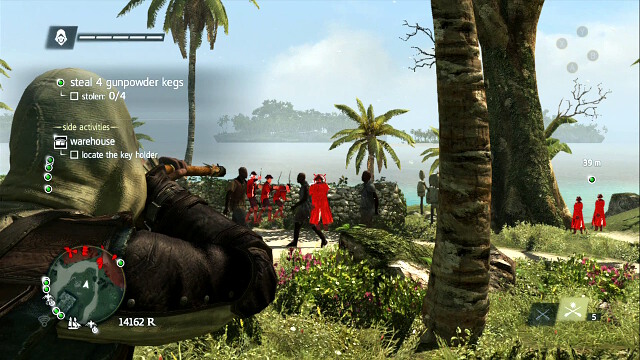 Use the blowgun to gain allies - 02 - The Gunpowder Plot | Sequence 7 - Sequence 7 - Assassins Creed IV: Black Flag Game Guide & Walkthrough