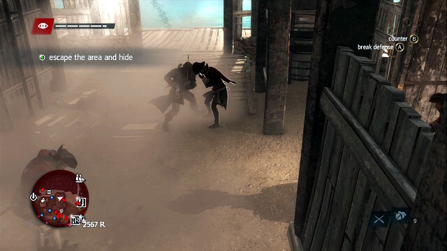 Fight or flee - 01 - Imagine My Surprise | Sequence 9 - Sequence 9 - Assassins Creed IV: Black Flag Game Guide & Walkthrough