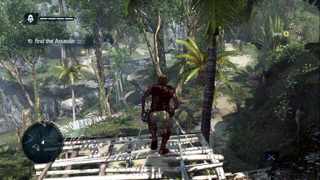 Follow the assassin straight ahead - 01 - Edward Kenway | Sequence 1 - Sequence 1 - Assassins Creed IV: Black Flag Game Guide & Walkthrough