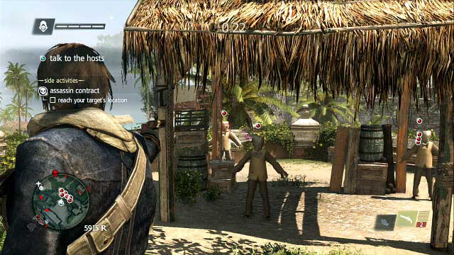 OPTIONAL OBJECTIVE- complete Rogers shooting challenge - 03 - Mister Walpole, I Presume? | Sequence 2 - Sequence 2 - Assassins Creed IV: Black Flag Game Guide & Walkthrough