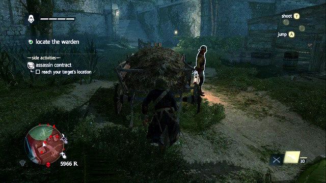 Go towards the stairs. - 05 - Claiming Whats Due | Sequence 2 - Sequence 2 - Assassins Creed IV: Black Flag Game Guide & Walkthrough