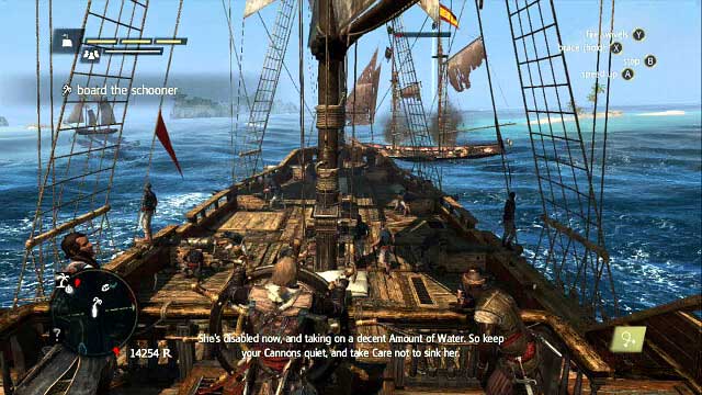 The blazing ship is not going to escape any longer. - 03 - Prizes and Plunder | Sequence 3 - Sequence 3 - Assassins Creed IV: Black Flag Game Guide & Walkthrough
