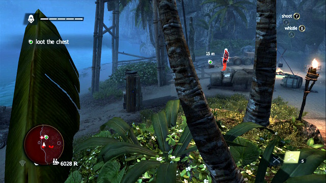 Make it over to the foot of the watchtower - 01 - Black Barts Gambit | Sequence 10 - Sequence 10 - Assassins Creed IV: Black Flag Game Guide & Walkthrough