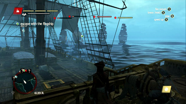 Mortars sending the enemy ship to the bottom - 01 - Black Barts Gambit | Sequence 10 - Sequence 10 - Assassins Creed IV: Black Flag Game Guide & Walkthrough
