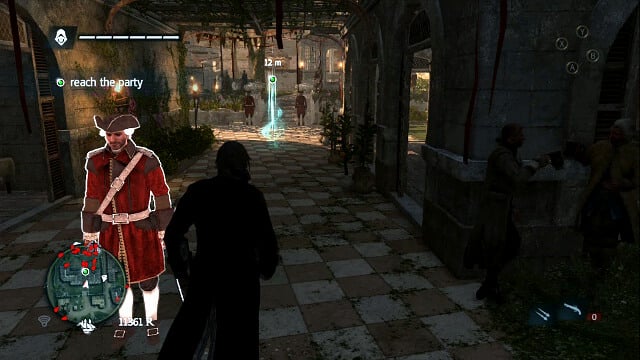 Be calm during the reception - 01 - A Governor No Longer | Sequence 12 - Sequence 12 - Assassins Creed IV: Black Flag Game Guide & Walkthrough