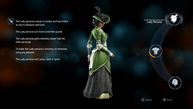 Lady Persona - Personas - Assassins Creed: Liberation HD - Game Guide and Walkthrough