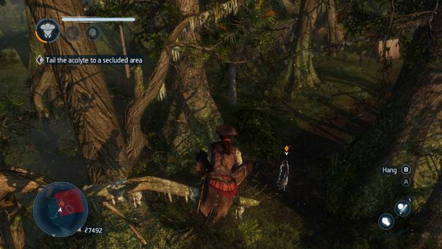 From the branch, you can perform the kill without losing your health points - Sequence 2 - The storyline - Assassins Creed: Liberation HD - Game Guide and Walkthrough