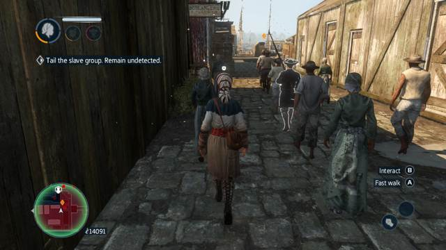 Follow the rest of the slaves onto the ship - Sequence 4 (part 1) - The storyline - Assassins Creed: Liberation HD - Game Guide and Walkthrough