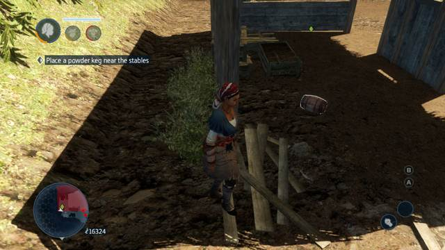 The gunpowder barrel is in the shed - Sequence 4 (part 1) - The storyline - Assassins Creed: Liberation HD - Game Guide and Walkthrough