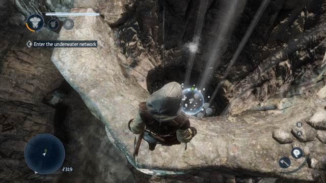 Jump down into water - Sequence 6 - The storyline - Assassins Creed: Liberation HD - Game Guide and Walkthrough