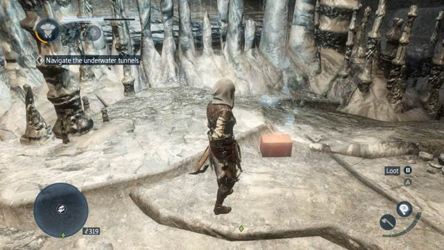 In the branch to the right, there is a chest - Sequence 6 - The storyline - Assassins Creed: Liberation HD - Game Guide and Walkthrough