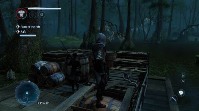 Elise will be firing at the enemies - Sequence 7 - The storyline - Assassins Creed: Liberation HD - Game Guide and Walkthrough