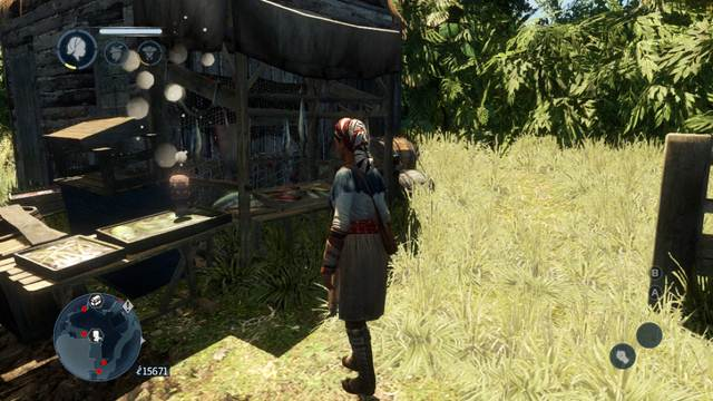 A Mayan Statuette on the table - Main collectibles - Collectibles - Assassins Creed: Liberation HD - Game Guide and Walkthrough