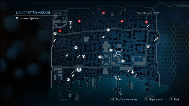 All of the voodoo dolls in New Orleans - Character items - Collectibles - Assassins Creed: Liberation HD - Game Guide and Walkthrough