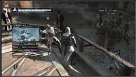 Attack and when your hit lands, push the X/LMB button again - Assassins Creed: Weapons and fighting - Assassins Creed: Basics - Assassins Creed (PC) Game Guide