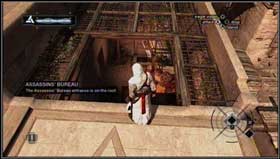The gate is strictly guarded so you must find another way - Assassins Creed: MB02 - Tamir of Damascus - Assassins Creed: Memory Block 02 - Assassins Creed (PC) Game Guide