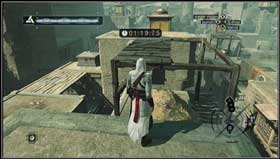 Now turn right running over the footbridge. - Assassins Creed: MB03 - Talal of Jerusalem - Assassins Creed: Memory Block 03 - Assassins Creed (PC) Game Guide