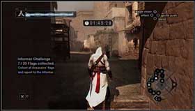 Take flags near the building and go through the gate. - Assassins Creed: MB04 - Abul Nuqoud of Damascus - Assassins Creed: Memory Block 04 - Assassins Creed (PC) Game Guide