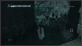 Prepare throwing knives and pass the gate. - Assassins Creed: MB04 - Wilhelm de Montferrat of Acre - Assassins Creed: Memory Block 04 - Assassins Creed (PC) Game Guide