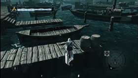 Jump onto the platform, and onto the boat. - Assassins Creed: MB05 - Sibrand of Acre - Assassins Creed: Memory Block 05 - Assassins Creed (PC) Game Guide