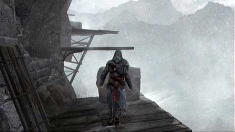 After you take control over your hero, hold RT and A and run following the spirit of your ancestor - Memory 2 - p. 1 - Sequence 1 - A Sort of Homecoming - Assassins Creed: Revelations - Game Guide and Walkthrough