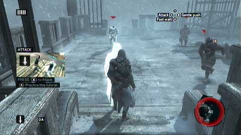 A bit further you'll face off with a group of armed guards - Memory 2 - p. 1 - Sequence 1 - A Sort of Homecoming - Assassins Creed: Revelations - Game Guide and Walkthrough