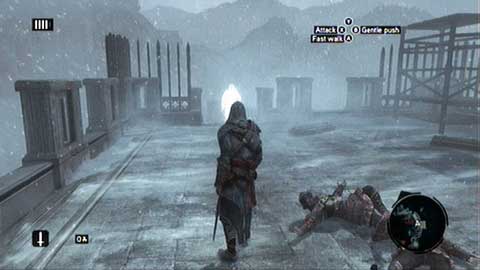 Run after the spirit once the area is clear - Memory 2 - p. 1 - Sequence 1 - A Sort of Homecoming - Assassins Creed: Revelations - Game Guide and Walkthrough