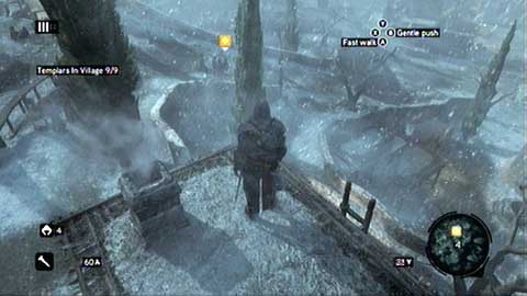 To do this, try to always be a bit behind them and jump across rooftops to the right of the path - Memory 3 - Sequence 1 - A Sort of Homecoming - Assassins Creed: Revelations - Game Guide and Walkthrough