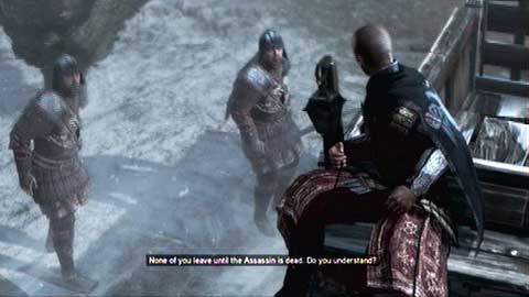 When the guards arrive to their destination, another cinematic begins, followed by next memory - Memory 3 - Sequence 1 - A Sort of Homecoming - Assassins Creed: Revelations - Game Guide and Walkthrough