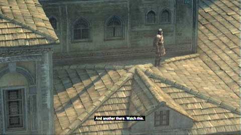 While following your companion you'll encounter two guards - Memory 5 - Sequence 2 - The Crossroads of The World - Assassins Creed: Revelations - Game Guide and Walkthrough