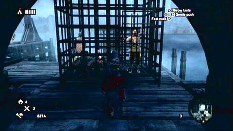 You can now return to the prisoner and free him - Memory 1 - Sequence 3 - Lost and Found - Assassins Creed: Revelations - Game Guide and Walkthrough