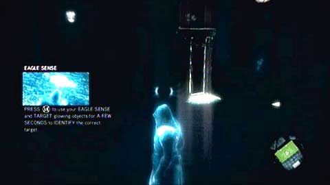 You have to aim the cursor at the hidden passage on the right - Memory 5 - Sequence 3 - Lost and Found - Assassins Creed: Revelations - Game Guide and Walkthrough