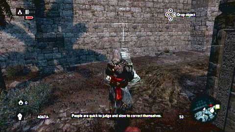 Once all thieves are dead, pick up the chest - Memory 9 - Sequence 3 - Lost and Found - Assassins Creed: Revelations - Game Guide and Walkthrough