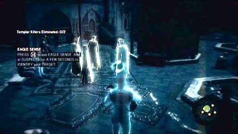 When you reach the courtyard, go to the place marked on the map - Memory 1 - p. 2 - Sequence 4 - The Uncivil War - Assassins Creed: Revelations - Game Guide and Walkthrough