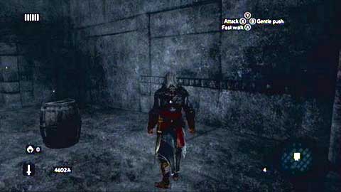 Once you get there, use the Eagle Sense and look for the passage - Memory 5 - p. 2 - Sequence 4 - The Uncivil War - Assassins Creed: Revelations - Game Guide and Walkthrough