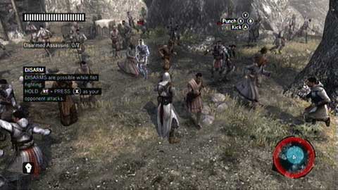 A short cinematic starts there, after which you'll be attacked by group of enemies - Memory 6 - Sequence 4 - The Uncivil War - Assassins Creed: Revelations - Game Guide and Walkthrough