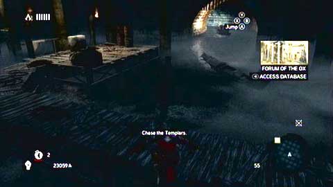 At the beginning, go to the end of the bridge and then turn left - Memory 6 - Sequence 5 - Heir to The Empire - Assassins Creed: Revelations - Game Guide and Walkthrough