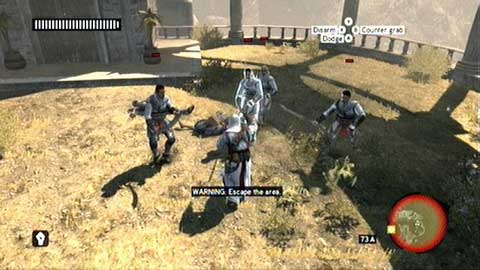 After meeting Abbas, a short cinematic begins after which you'll be attacked by a squad of enemies - Memory 7 - Sequence 5 - Heir to The Empire - Assassins Creed: Revelations - Game Guide and Walkthrough