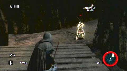 Quickly kill all enemies and then run up the stairs - Memory 6 - Sequence 7 - Underworld - Assassins Creed: Revelations - Game Guide and Walkthrough