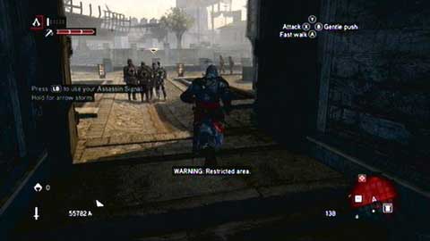 During your search make a quick break to kill five guards (you'll get the full sync there) - Memory 1 - Sequence 8 - The End of An Era - Assassins Creed: Revelations - Game Guide and Walkthrough
