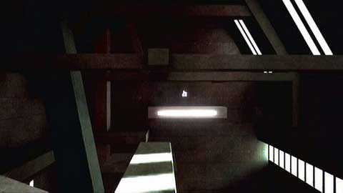 Standing at the end of one of them you should see a hand symbol - Escape - p. 1 - Desmonds Journey - Assassins Creed: Revelations - Game Guide and Walkthrough