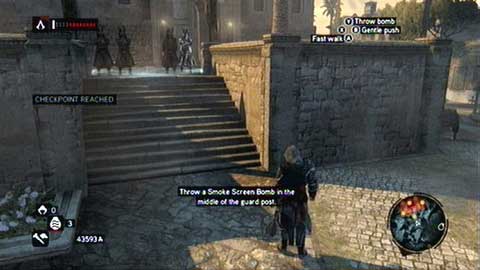 This time youll receive a Smoke Bomb - Thunder; Smoke Screen; Cherry - Piri Reis Missions - Assassins Creed: Revelations - Game Guide and Walkthrough