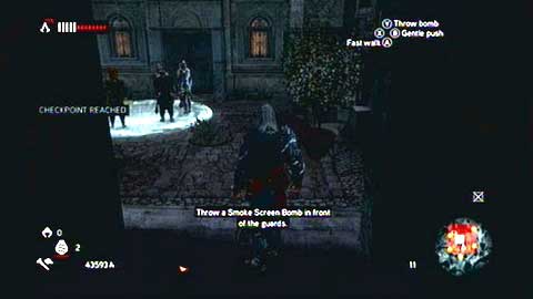 Once you get to the destination, use the bomb again - Thunder; Smoke Screen; Cherry - Piri Reis Missions - Assassins Creed: Revelations - Game Guide and Walkthrough