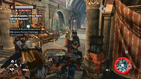 After elimination of all enemies follow your recruit, killing other enemies - Missions 10&11 - Master Assassin Missions - Assassins Creed: Revelations - Game Guide and Walkthrough