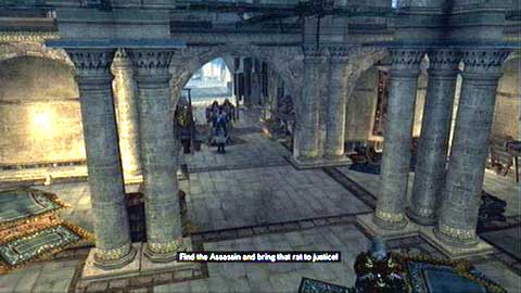 Finally you'll get to the man dressed in blue - Missions 10&11 - Master Assassin Missions - Assassins Creed: Revelations - Game Guide and Walkthrough
