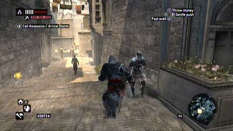 Another one can be found bit further, on the street to the right - Missions 10&11 - Master Assassin Missions - Assassins Creed: Revelations - Game Guide and Walkthrough