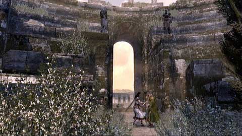 In ruins you'll see the woman murdering her companion - Missions 10&11 - Master Assassin Missions - Assassins Creed: Revelations - Game Guide and Walkthrough